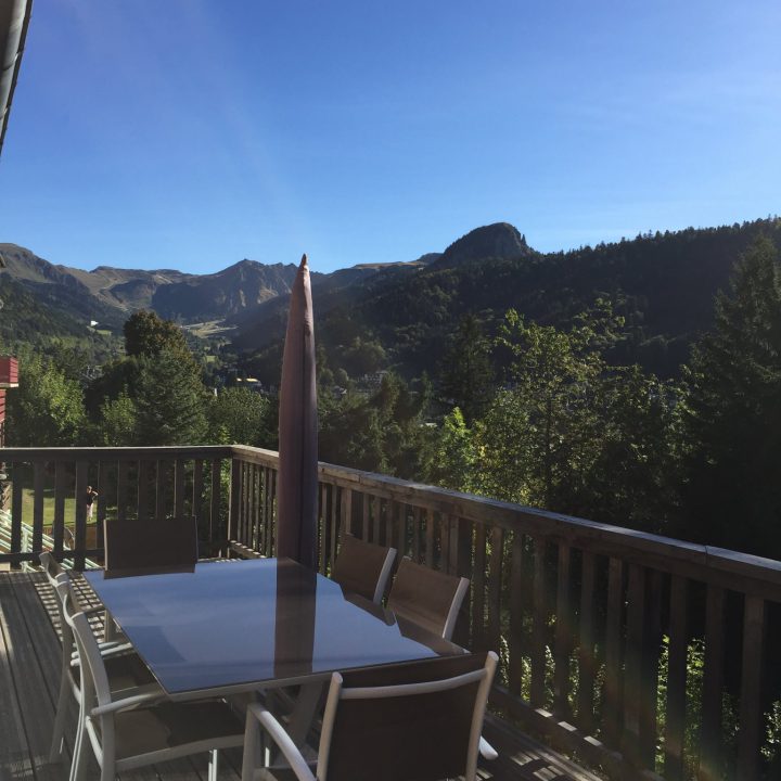 terrasse atelier vur massif du Sancy